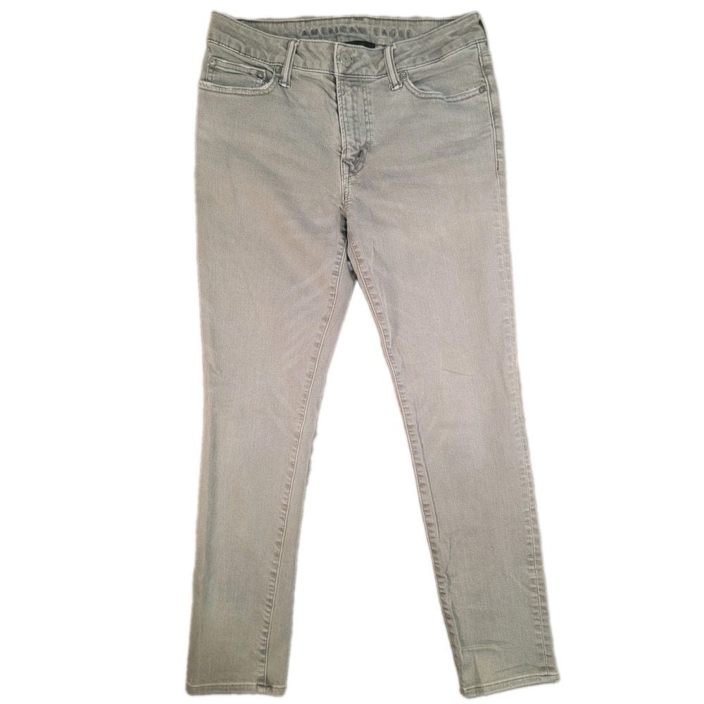 American Eagle Mens 29x30 Light Grey Slim Jeans Ne(x)t Level Flex Stretch Pants